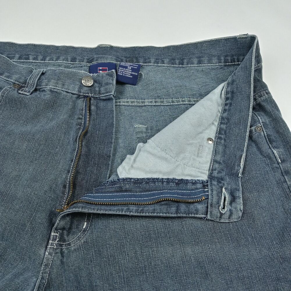 BUGLE BOY Vintage Denim Jean Shorts Jorts Men's Size 38 Casual - Picture 2 of 8